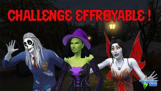 Challenge Sims 4 Histoires horrifiques ou fantastiques