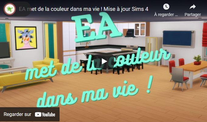 EA met dans couleur dans nos vie !