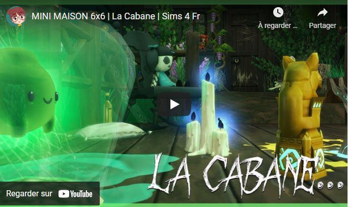 MINI MAISON 6x6 | La Cabane | Sims 4 Fr