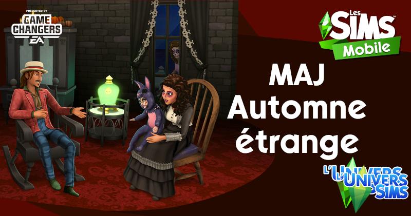Sims Mobile - packs octobre/novembre