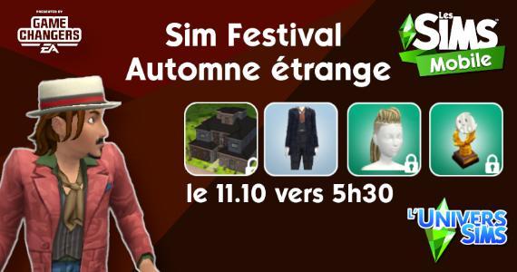 Sims Mobile - Sim Festival "Automne étrange"