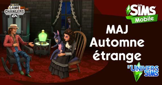 Sims Mobile : Mise à jour "Automne étrange"