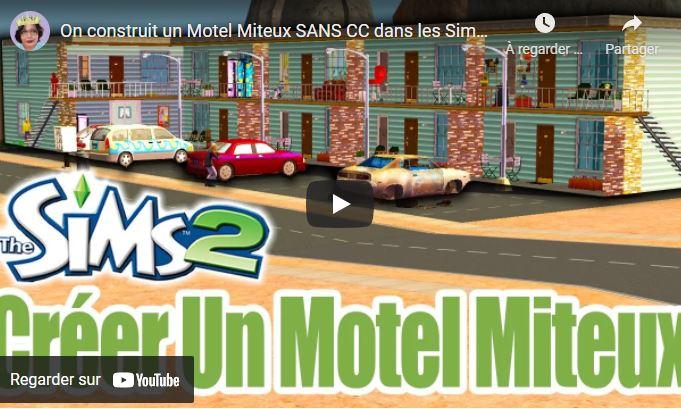 On construit un Motel Miteux SANS CC dans les Sims 2 à Zarbville !  Rediffusion Live Twitch I Sims 2