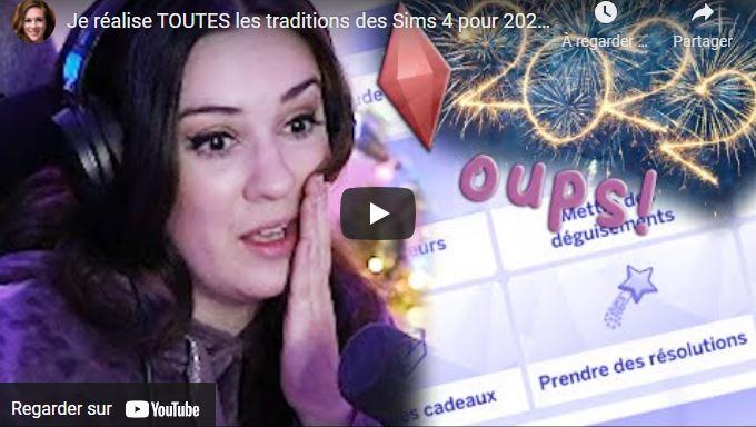 Je réalise TOUTES les traditions des Sims 4 pour 2022 (c'est un désastre!)