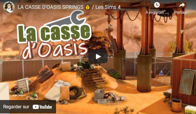 LA CASSE D'OASIS SPRINGS 💰 / Les Sims 4