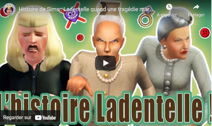 Histoire de Sims : Ladentelle quand une tragédie marque une vie ! I Les Sims du début à la fin