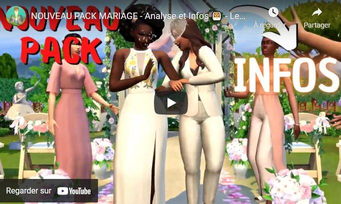 NOUVEAU PACK Mes Histoires de Mariage - Analyse et Infos 👰 - Les Sims 4