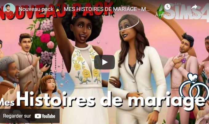 Nouveau pack 🎉 MES HISTOIRES DE MARIAGE - MY WEDDING STORIES 👰 | Informations et spéculations SIMS 4