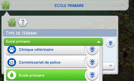 Trait de terrain