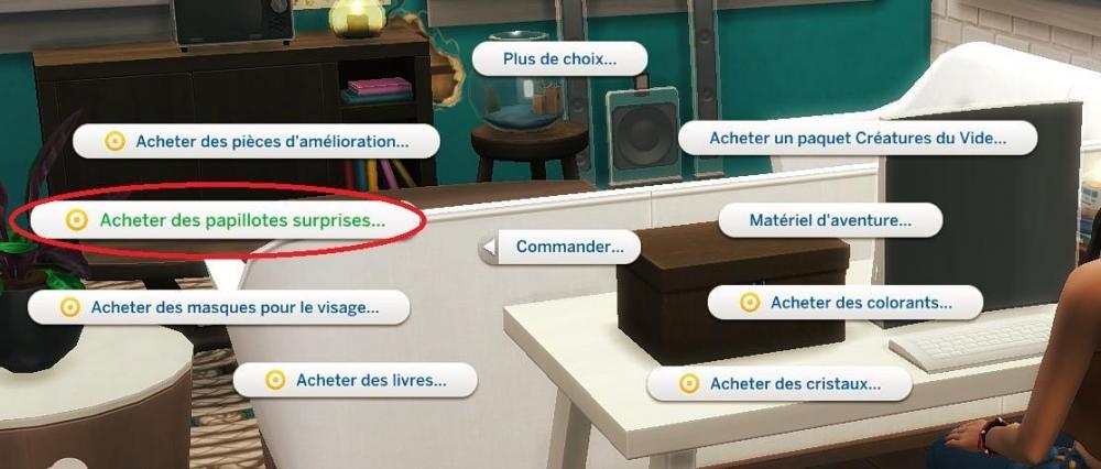 Sims 4 collections peluche papillote surprise commander ordinateur.jpg