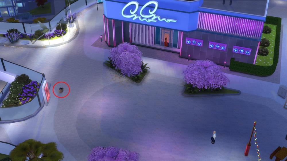 Sims 4 collections boule à neige emplacement quartier de la mode.jpg
