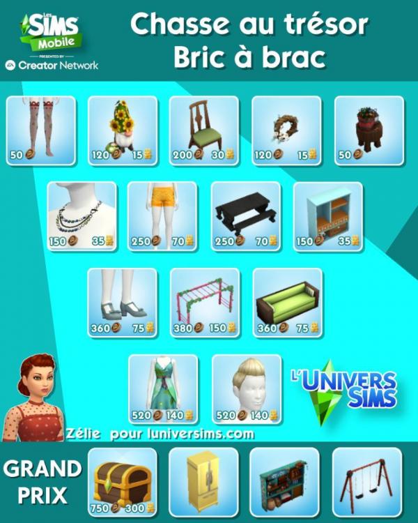 pyramide chasse au tresor bric a brac