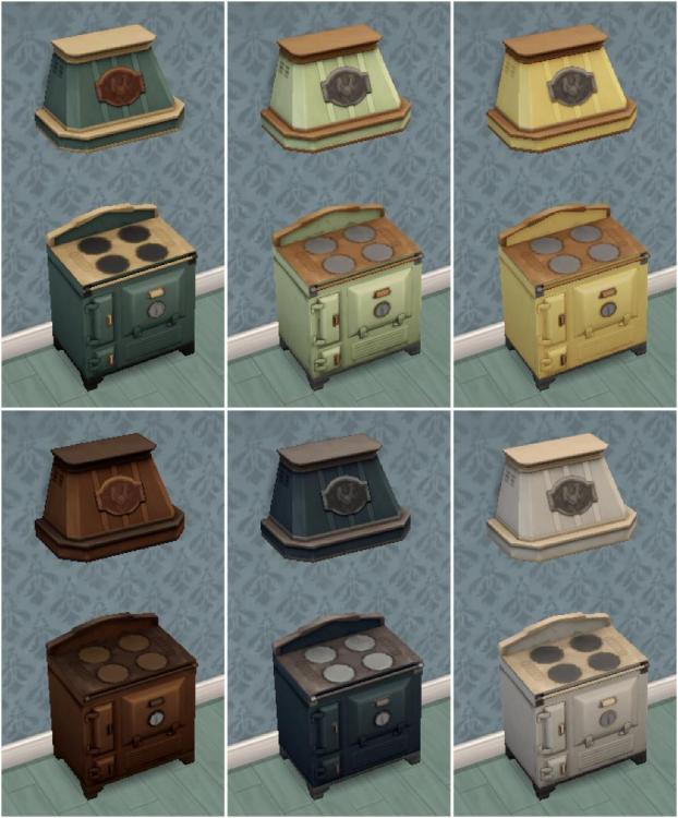 cuisinière vintage Déjà vu