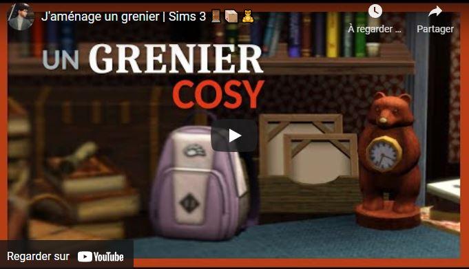 J'aménage un grenier | Sims 3 🚪📦🧸