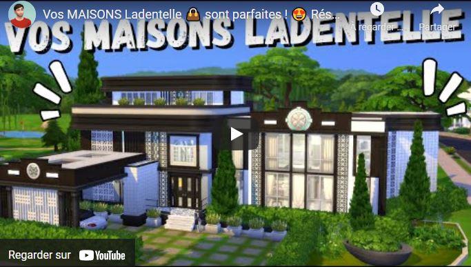 Vos MAISONS Ladentelle 👜 sont parfaites ! 😍 Résultats CHALLENGE CONSTRUCTION 🔨 | Sims 4