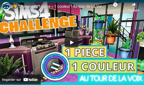Challenge : 1 pièce = 1 couleur (c'est... coloré !)