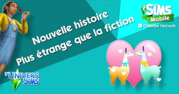 Sims Mobile - Histoire "Plus etrange que la fiction"