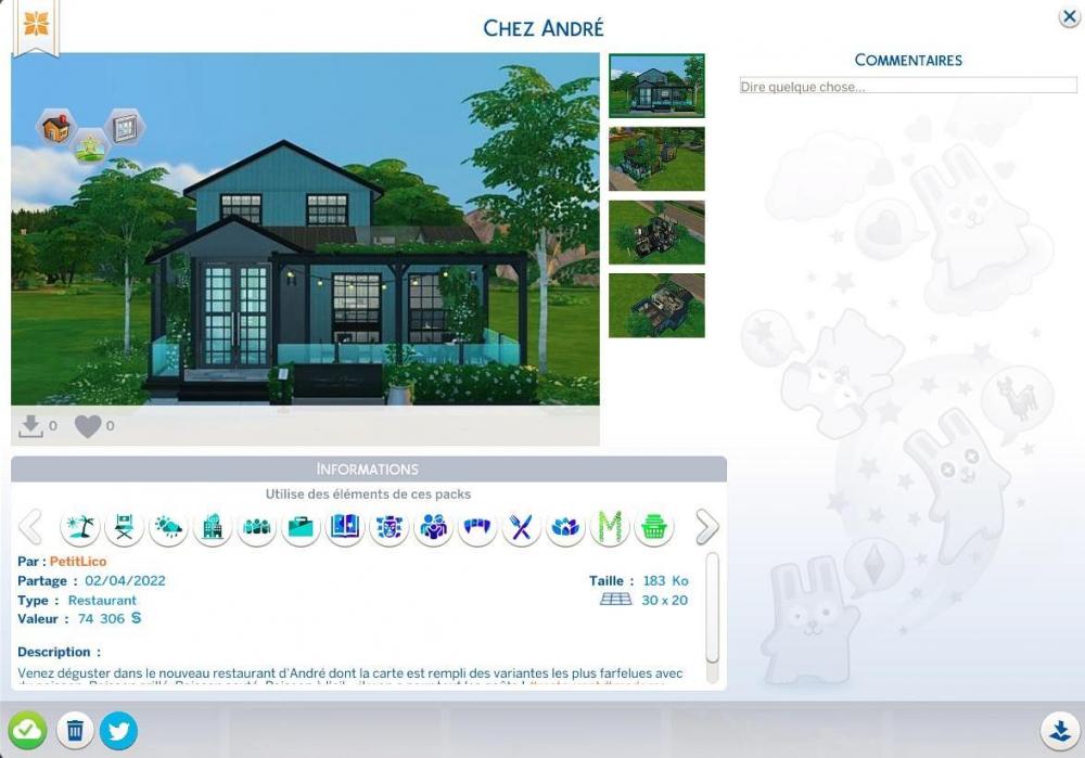 Sims 4 collections Photo de nourritures expérimentales restaurant.jpg