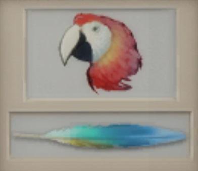 Sims 4 collections plumes perroquet.jpg