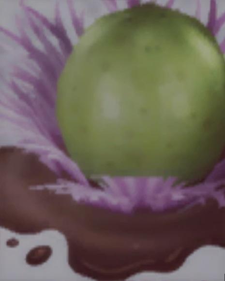 Sims 4 collections Photo de nourritures expérimentales oeuf à la mousse de la jungle avec volutes de lavande.jpg