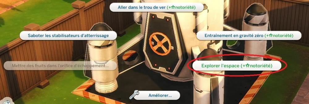 Sims 4 collections extraterrestres partir dans l'espace jeu de base.jpg