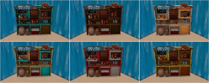 tiki bar TH bric a brac