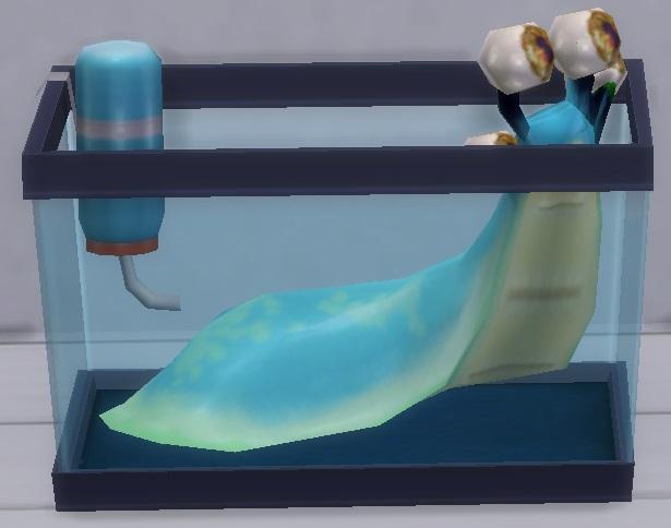 Sims 4 collections extraterrestres limace bleue vivante.jpg