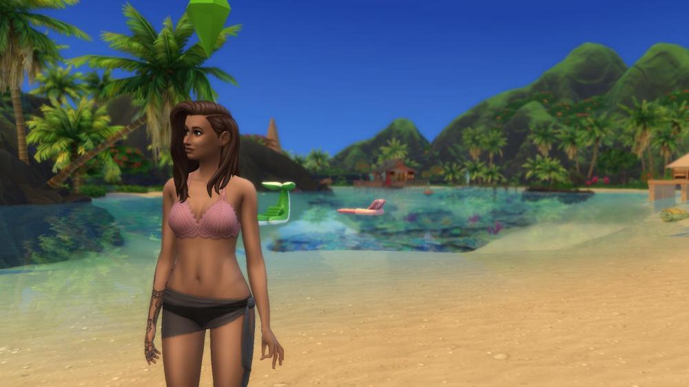Sims 4 collections coquillages sims en maillot de bain.jpg