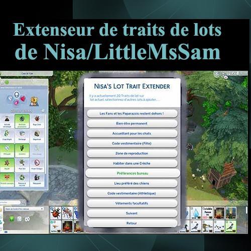 Plus d’informations sur «&nbsp;Extenseur de traits de lots de Nisa /LittleMsSam&nbsp;»