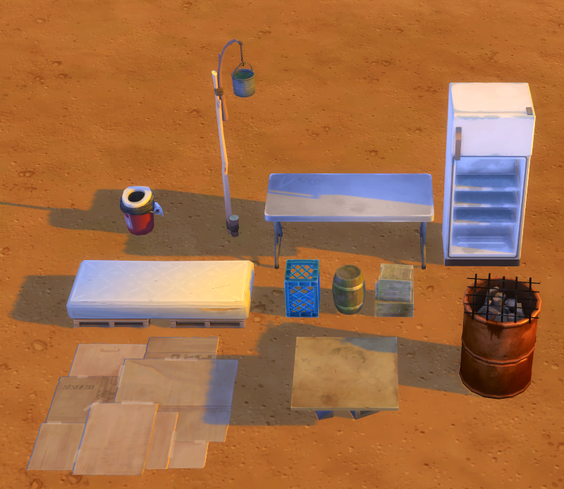 Objets vie simple par Ravasheen