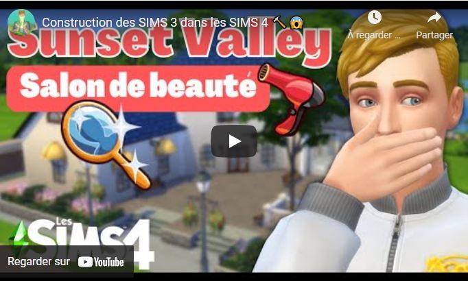 Construction des SIMS 3 dans les SIMS 4 🔨😱