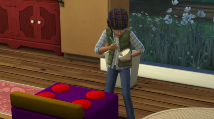 cuisinière sims3 modifiée en sims4 cupckakes cepzid.jpg