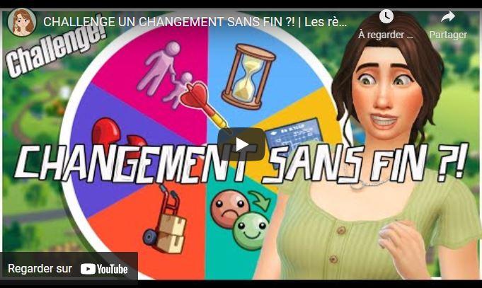 CHALLENGE UN CHANGEMENT SANS FIN ?! | Les règles | Sims 4 challenge fr