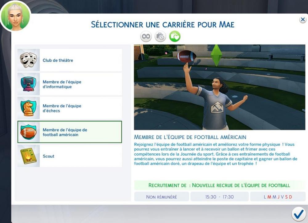 Les Sims 4 Année Lycée Football américain carrière.jpg