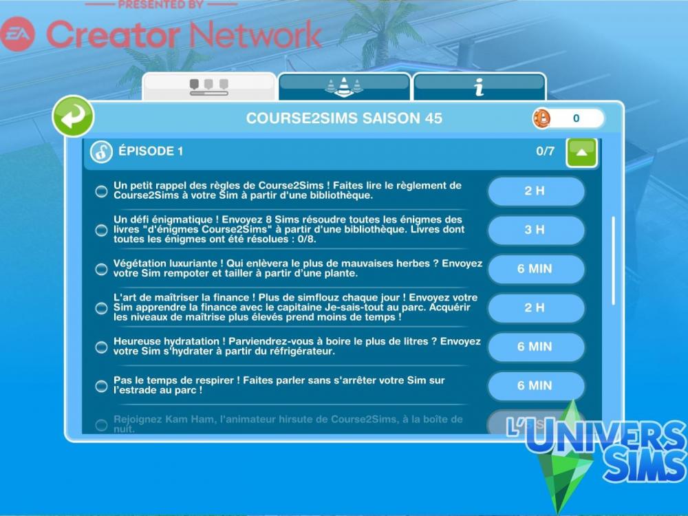 Sims Freeplay - Course2Sims Saison 45 - Rivalité d'été (5).jpg