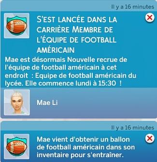 Les Sims 4 Année Lycée Football américain notification.jpg