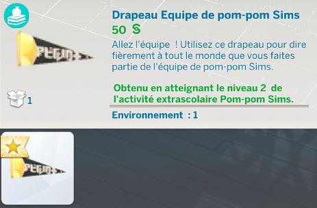 Les Sims 4 Année Lycée Pom-pom Sims drapeau.jpg
