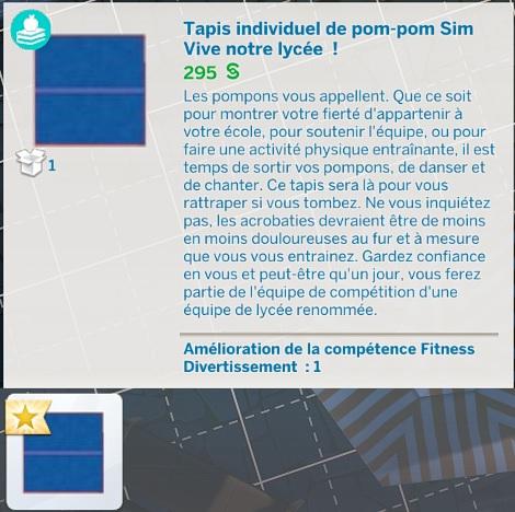 Les Sims 4 Année Lycée Pom-pom Sims Tapis.jpg