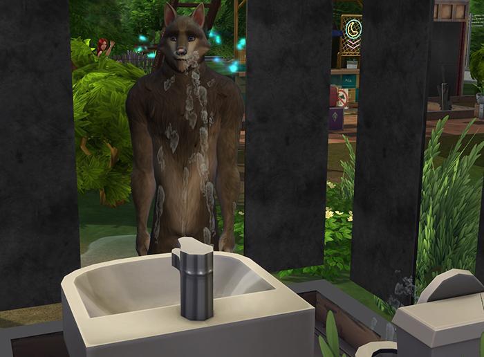 briser les objets acitvités club loups garous chippedSims.jpg