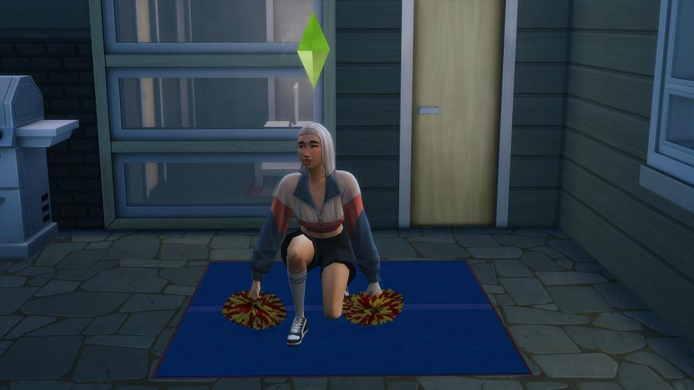 Les Sims 4 Année Lycée Pom-pom Sims Chorégraphie 2.jpg