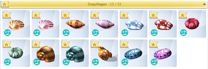 Sims 4 collections coquillages catalogue.jpg