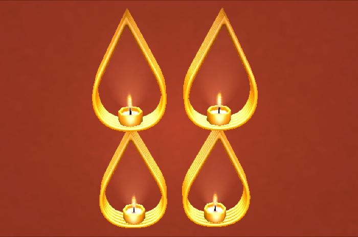 Éclairage délicieusement festif
