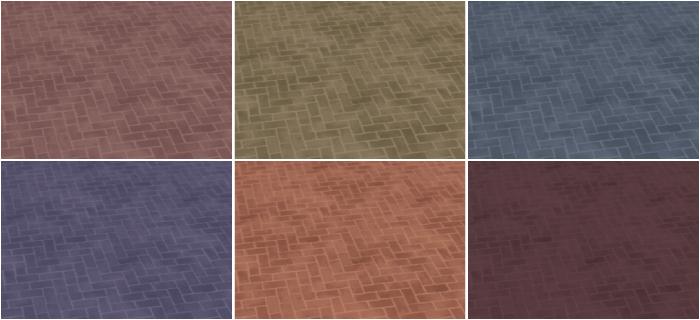 Pavage Chevrons