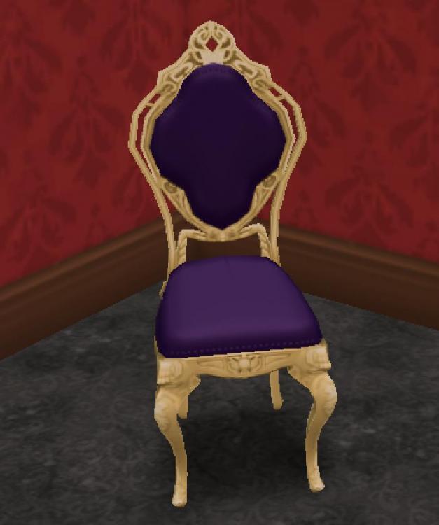 Chaise Poupon baroque