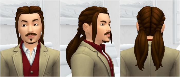 Coiffure Torsadée stylée pour homme