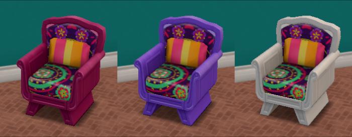 Fauteuil de contes de fées de mamie