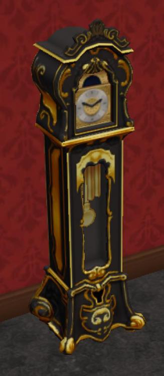 Horloge gothique Parrain