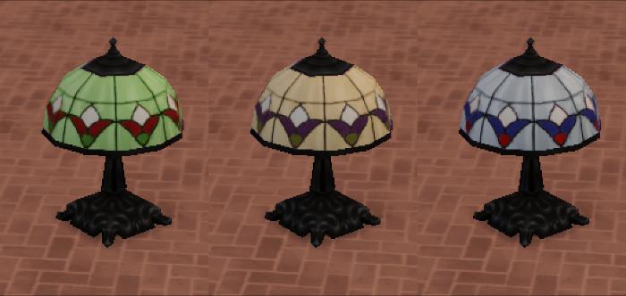  Lampe vitrail