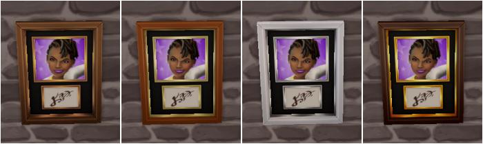 Plaque signature de Grace Anansi