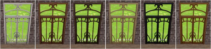 Porte Art nouveau